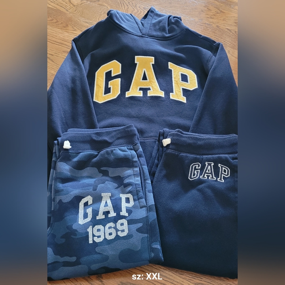 GAP Blue Sweatpants Comfortable Joggers